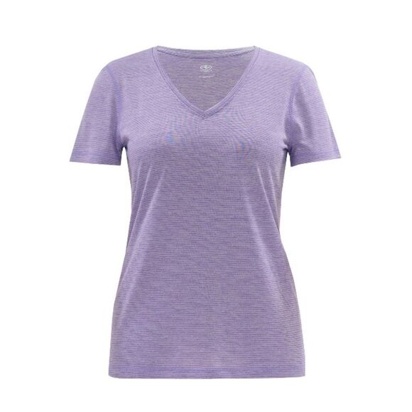 Women's Core Athletic Workout Active Short Sleeve V-Neck T-Shirt 2-Pack Size XS - Picture 2 of 15